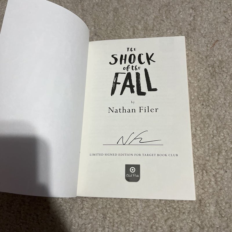 SIGNED The Shock of the Fall