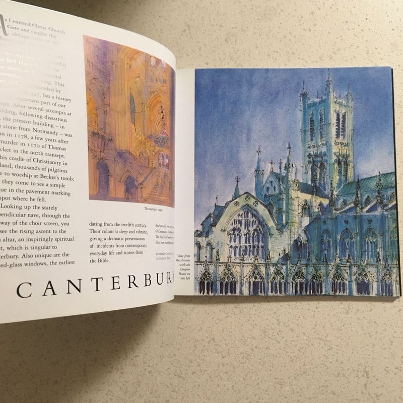 England's Cathedrals in Watercolour