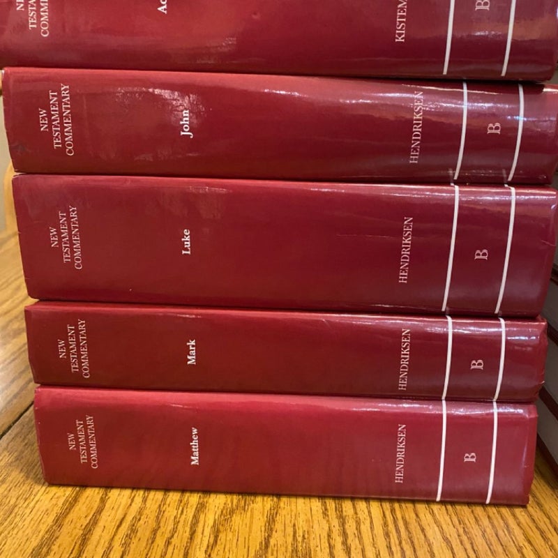 New Testament Commentary - 12 Books (Complete Set)