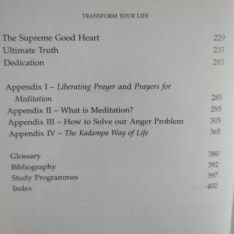 Transform Your Life