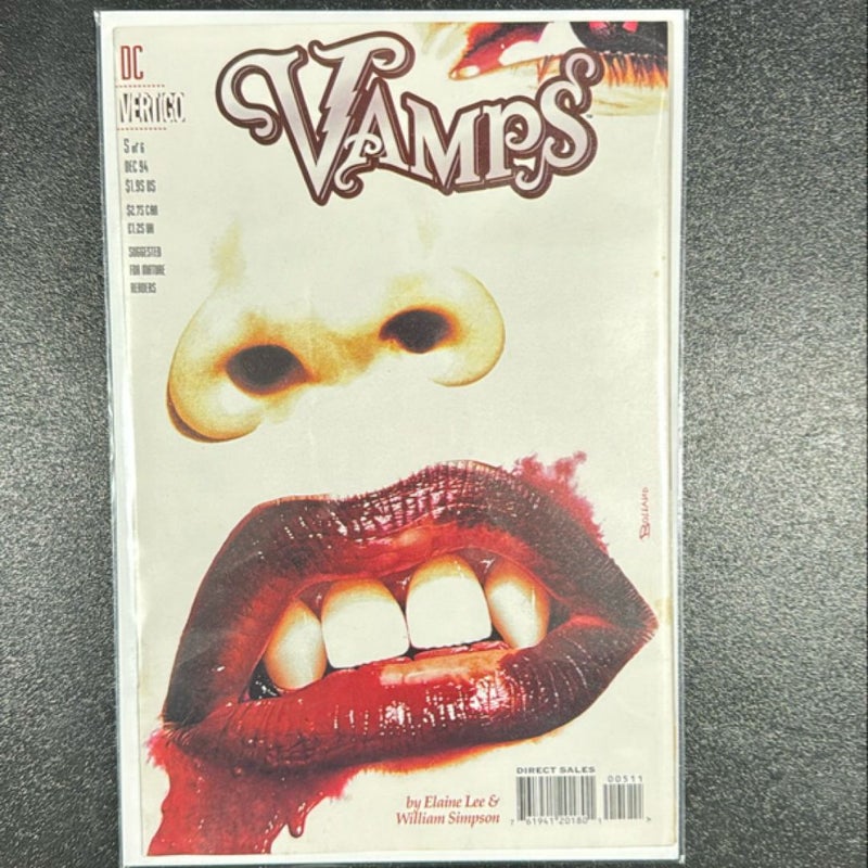 Vamps # 5 of 6 1994 Vertigo DC Comics 