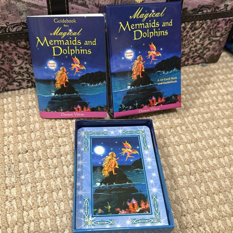 Magical Mermaids and Dolphins oracle cards