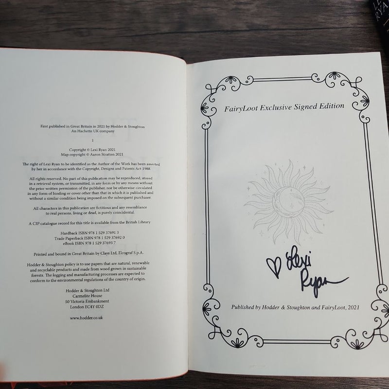 Fairyloot Edition These Hollow Vows and These Twisted Bonds