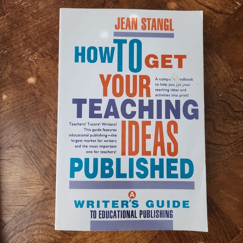 How to Get Your Teaching Ideas Published