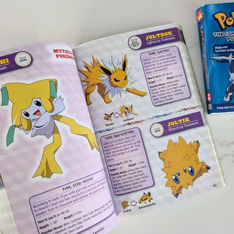 Pokemon Hnadbooks Set of 2