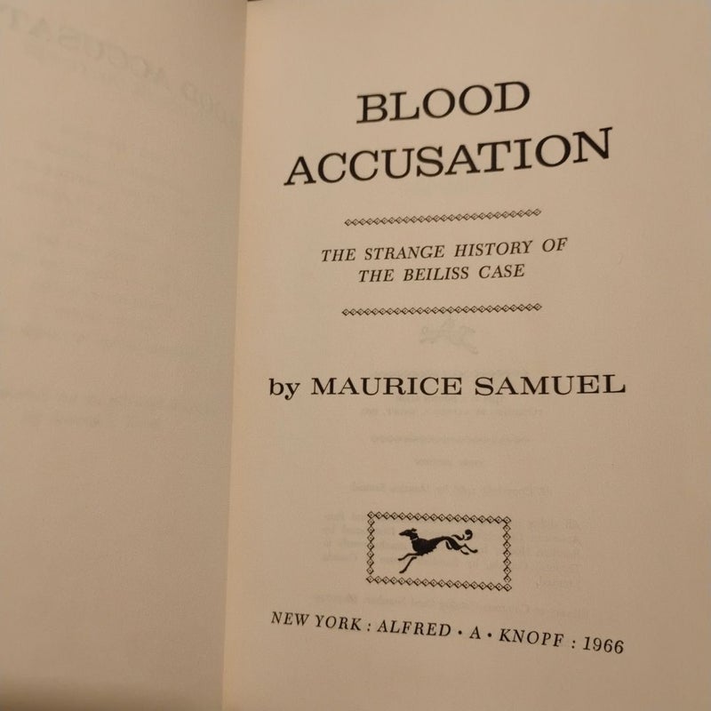 Blood Accusation