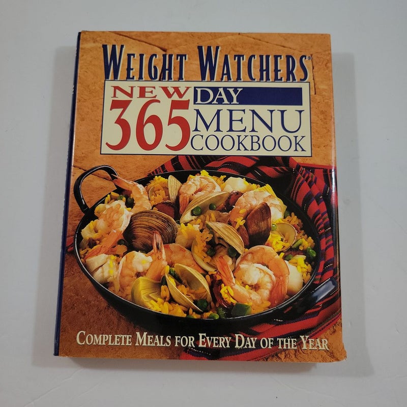 Weight Watchers New 365-Day Menu Cookbook