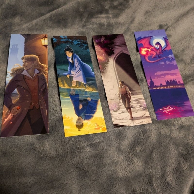 Assorted Fairyloot theme bookmarks