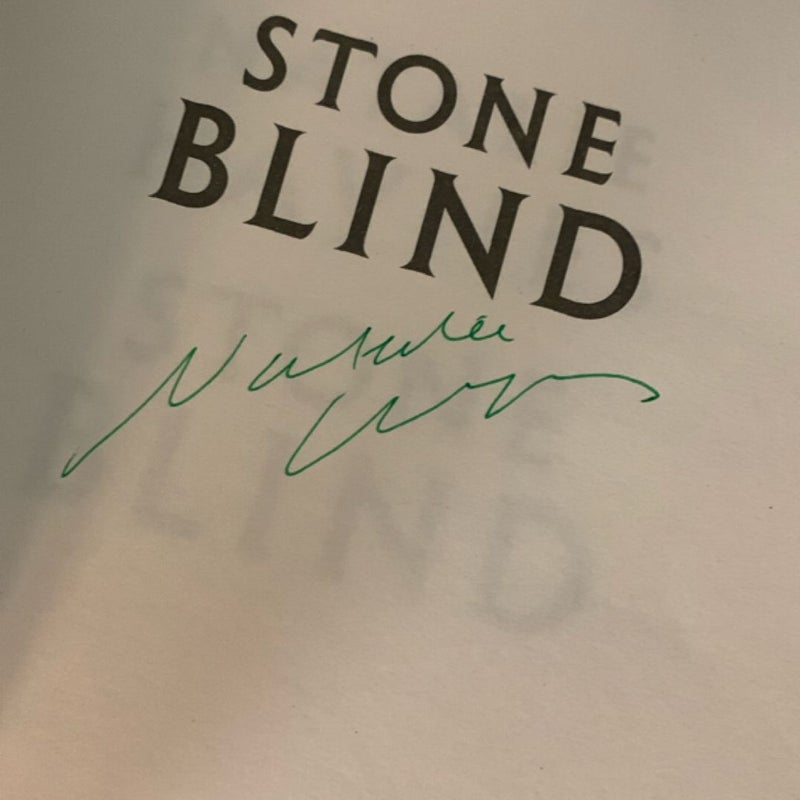 Stone Blind (Waterstones signed)