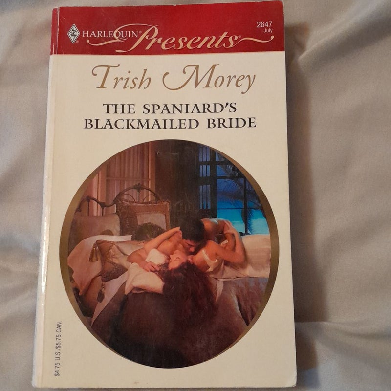 The spaniard's blackmailed bride 