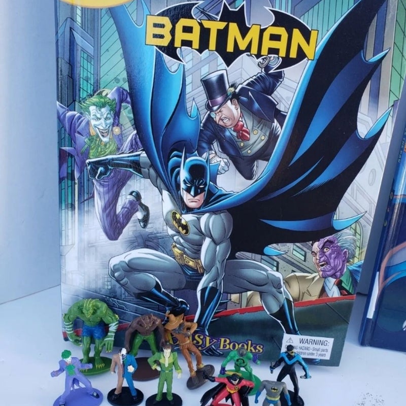 DC Super Heroes Batman Justice League Childrens Books Lot Of 4