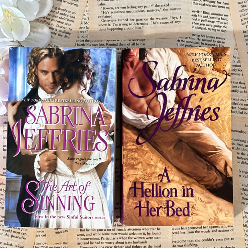 The Art of Sinning & A Hellion in Her Bed (BUNDLE)