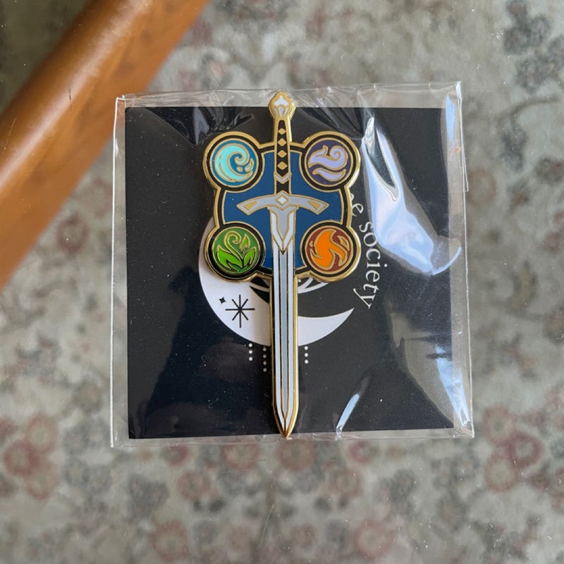 Arcane Society Lady of Darkness Inspired Pin