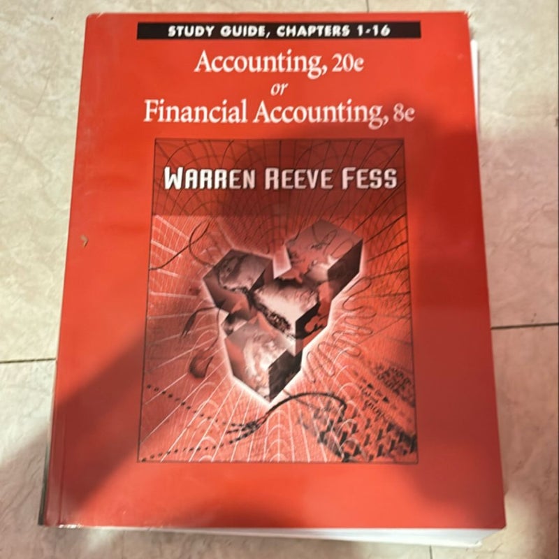 Study Guide Chapters 1-16 Accounting