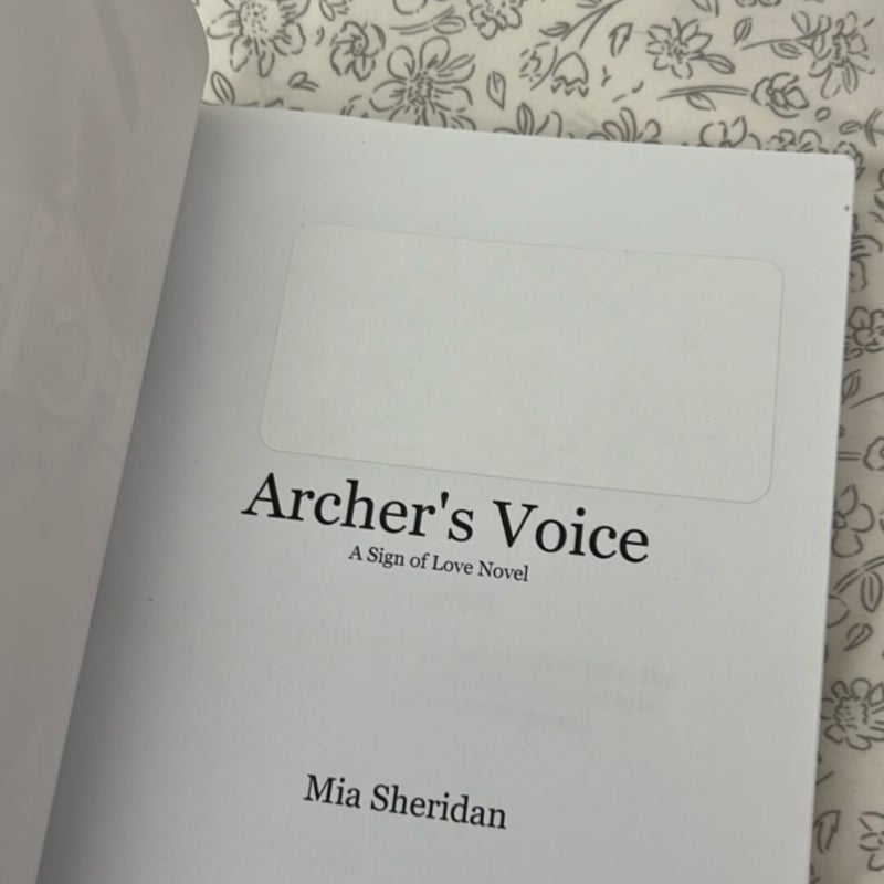 Archer's Voice OOP