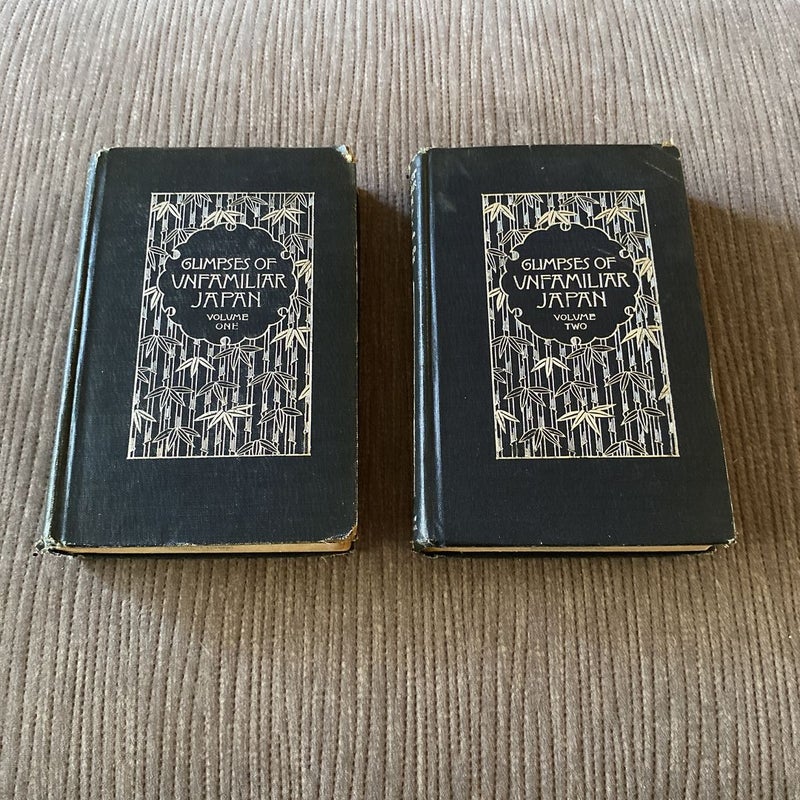 Glimpses of Unfamiliar Japan Vol. 1 and 2