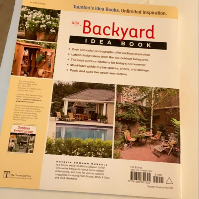 New Backyard Idea Book