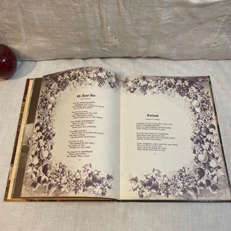 Ideals Scrap Book 1961 Inspirational Poetry and Prose Illustrated