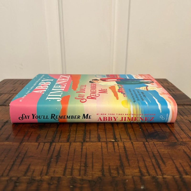 SIGNED Say You’ll Remember Me Barnes & Noble Exclusive Edition