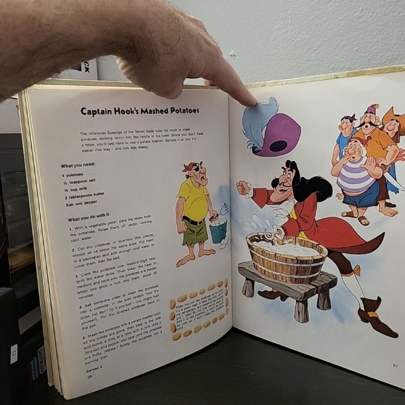 Walt Disney Mickey Mouse Cookbook 1975 Hard Cover  Golden Book Childrens Recipes