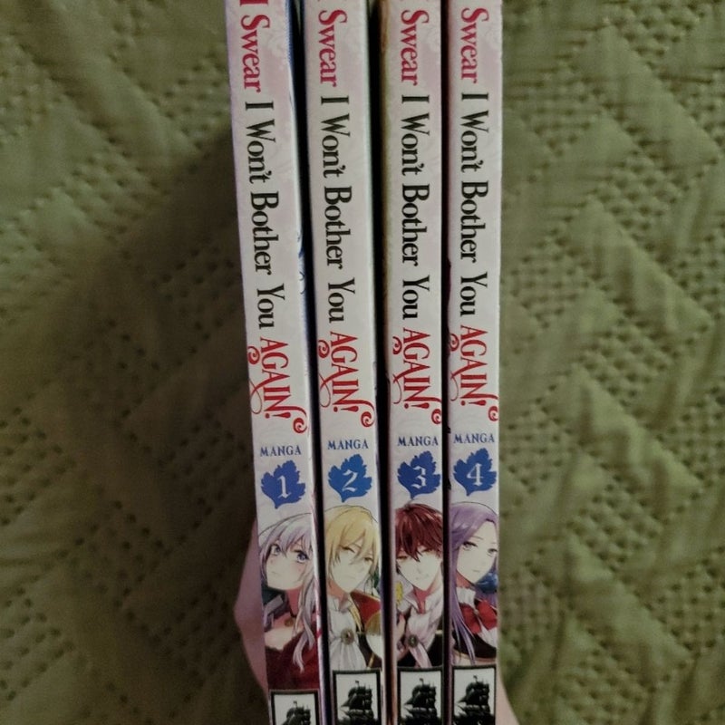 I Swear I Won’t Bother You Again! volumes 1-4