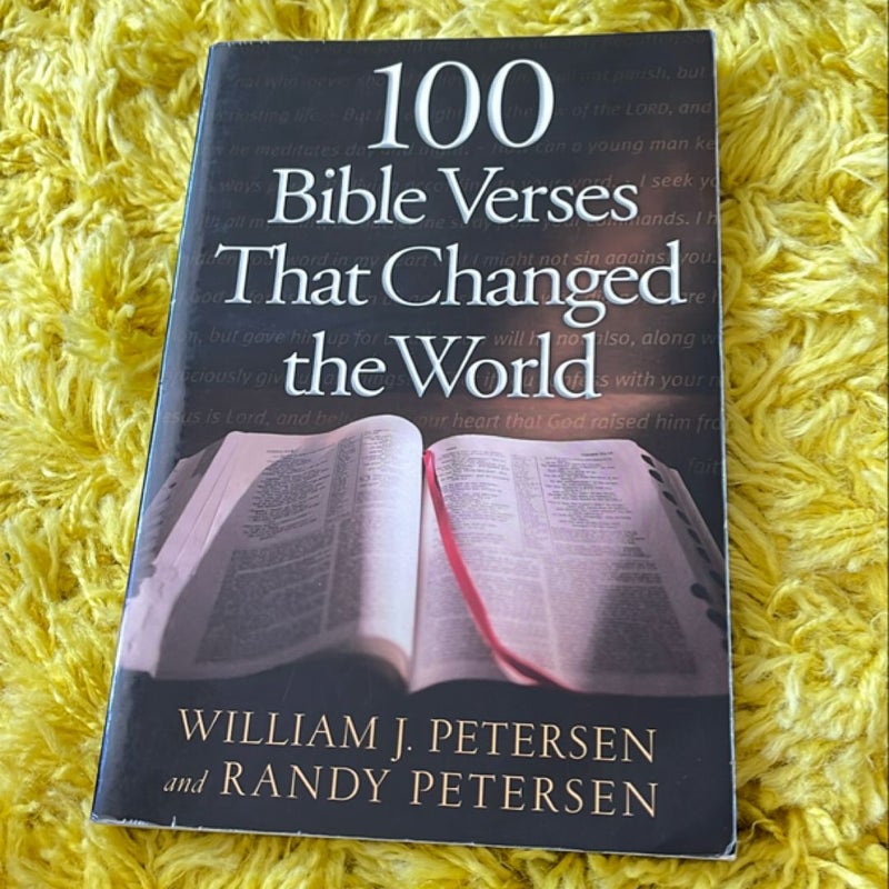 100 Bible Verses That Changed the World