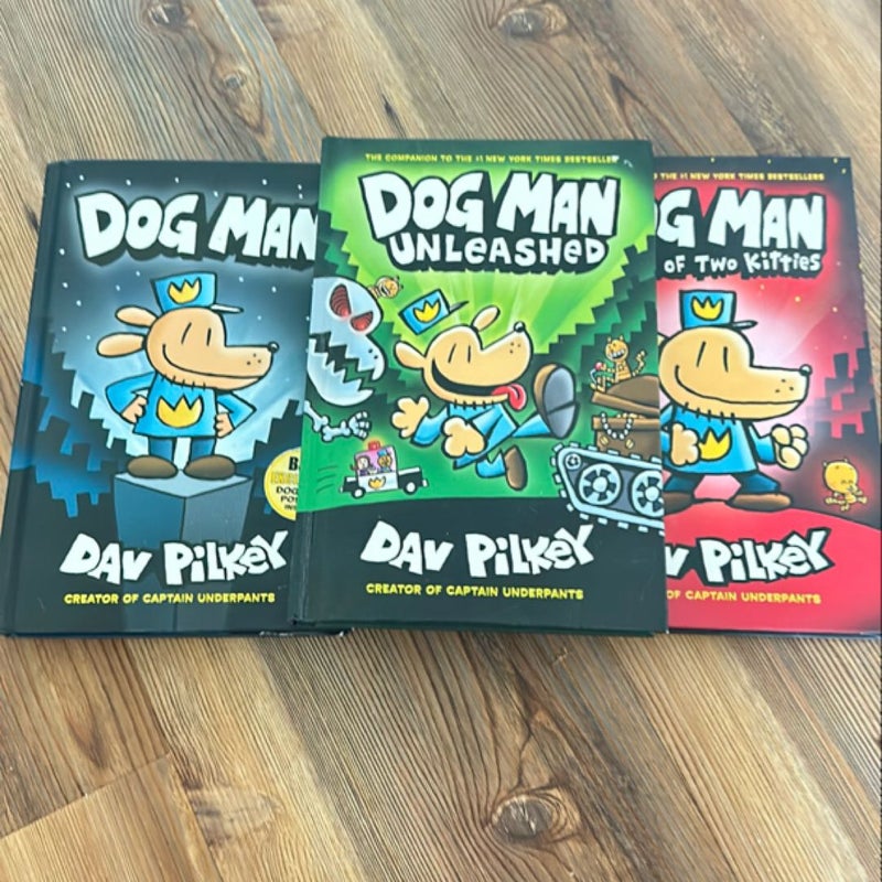 Dog Man - 3 book series