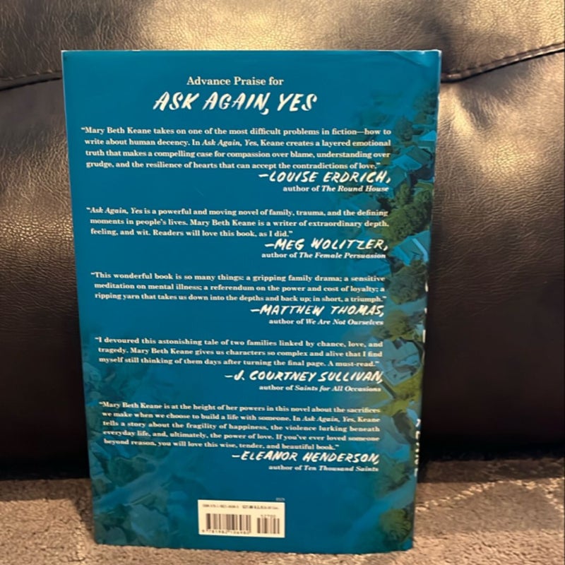 Ask Again, Yes *First Edition*