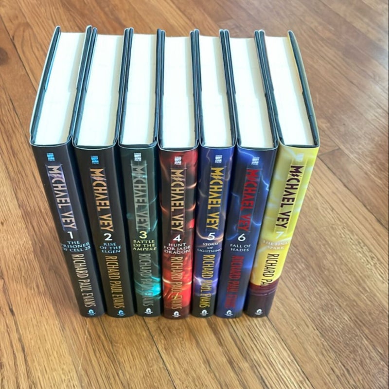 Michael Vey Shocking Collection Books 1-7