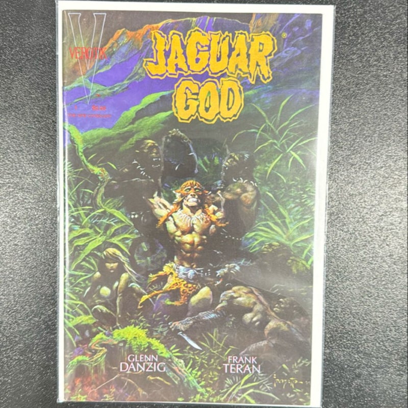 Jaguar God # 1 1994 Verotik Glenn Danzig Frank Teran