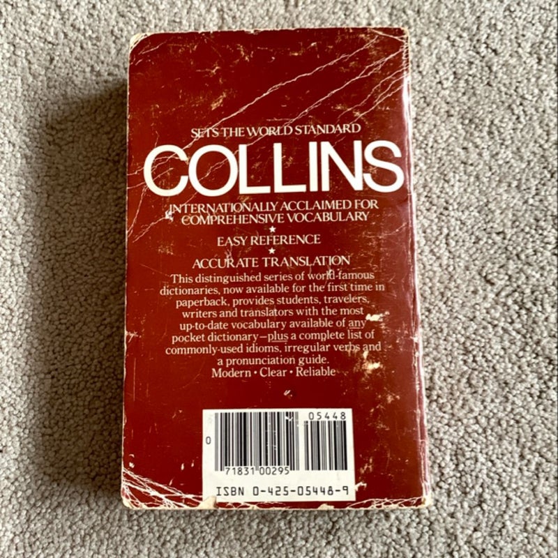 Collins Spanish-English  English-Spanish dictionary