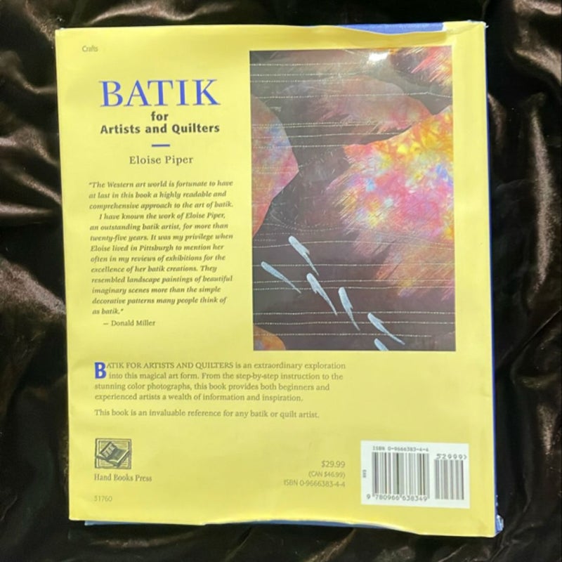 Batik for Artists and Quilters