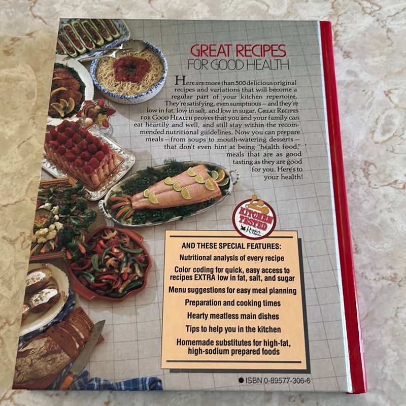 Great Recipes for Good Health