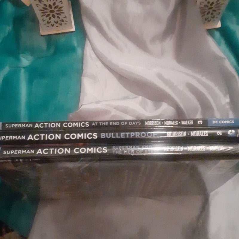 Superman: Action Comics Vol. 1,2,3  Superman (complete set of Grant Morrison New 52)
