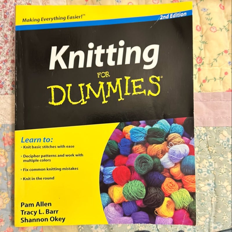 Knitting for Dummies