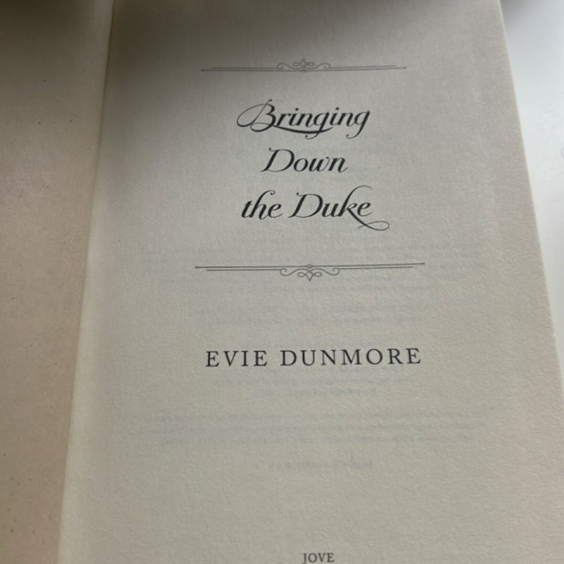 Bringing Down the Duke