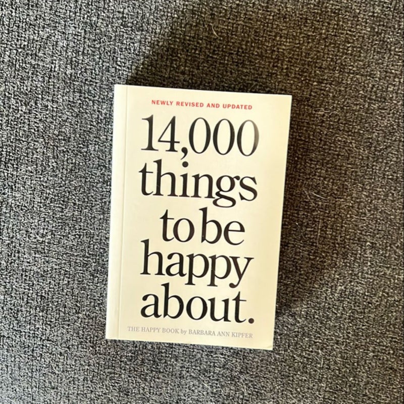 14,000 Things to Be Happy About