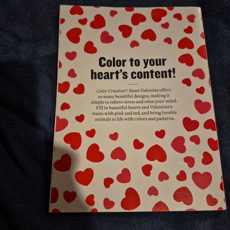 Color Creatives Sweet Valentine Coloring Book