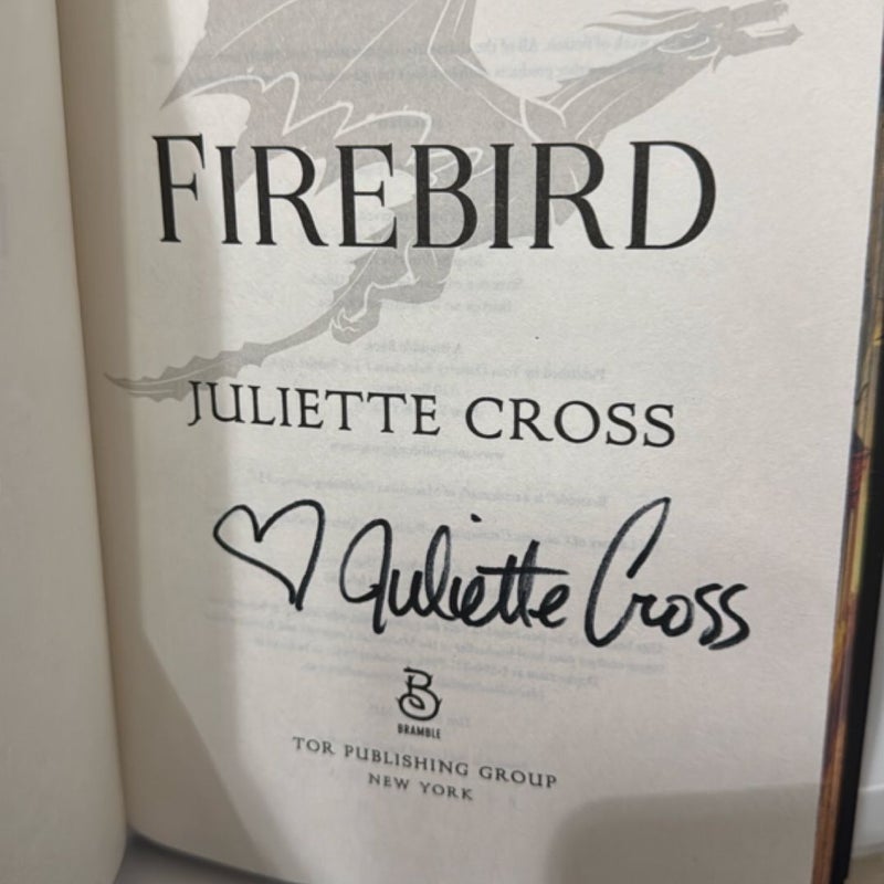Firebird SIGNED | SPRAYED EDGES
