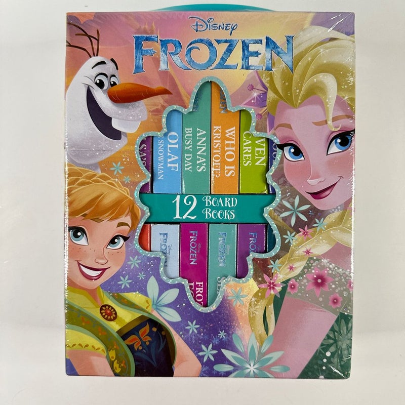 Disney Frozen Board Book Set, 12 Mini Board Books, NEW (Board Books)