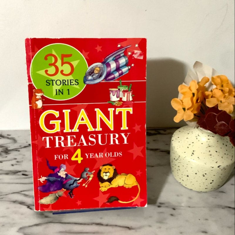 Giant treasury for 4 years olds 