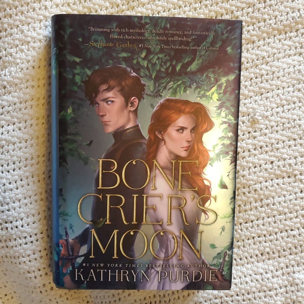 Bone Crier's MoonSigned Owlcrate Edition by Kathryn Purdie, Hardcover