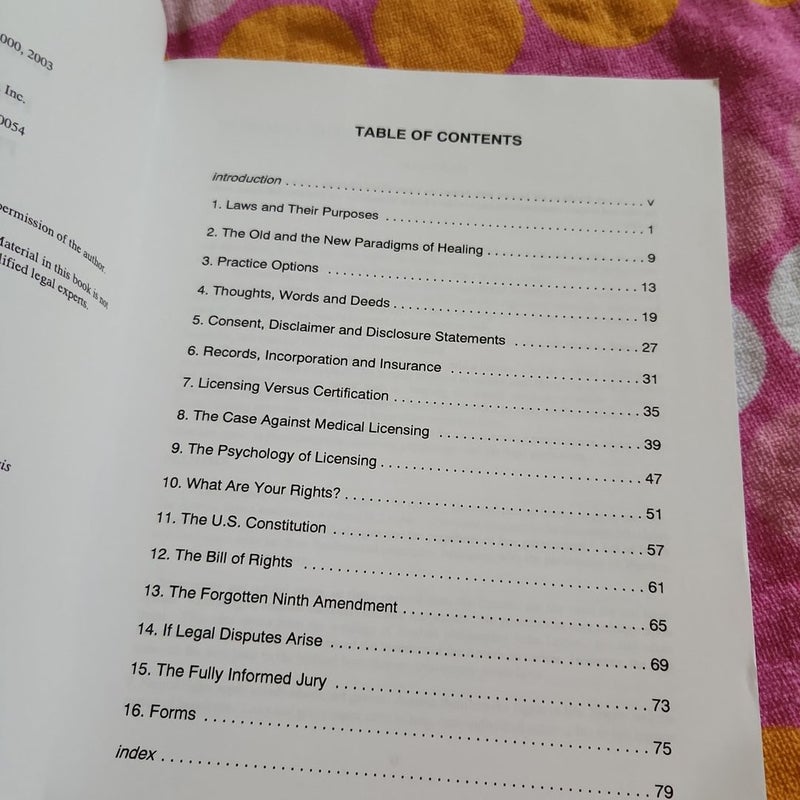 Legal Guidelines for Unlicensed Practitioners