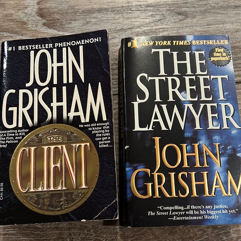 Client & The Street Lawyer (2 books)