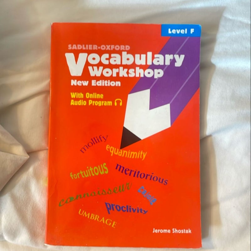 Vocabulary Workshop