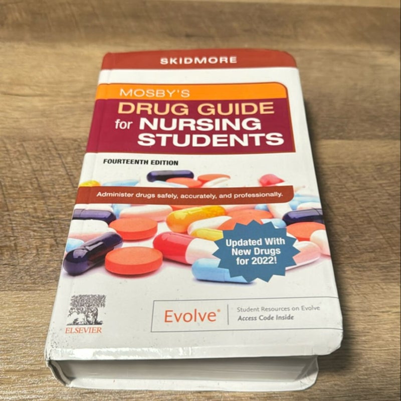 Mosby's Drug Guide for Nursing Students with 2022 Update