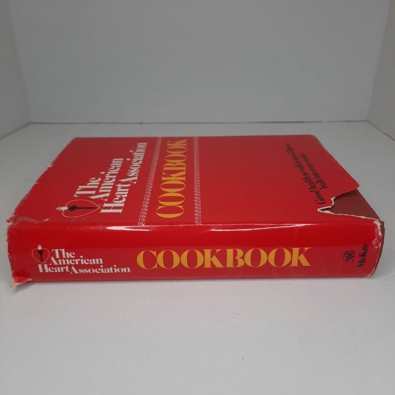 VTG The American Heart Association Cookbook Cookbook 1973 Healthy Recipes