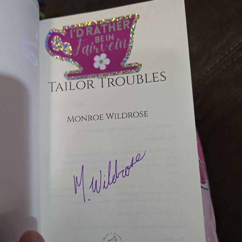 Tailor Troubles signed