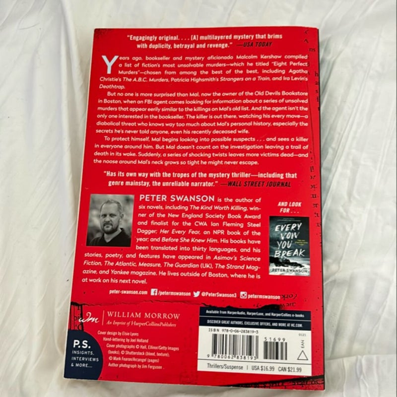 Eight Perfect Murders