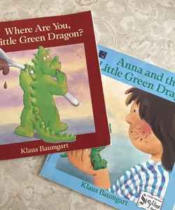 Little Green Dragon bundle of 2 books 